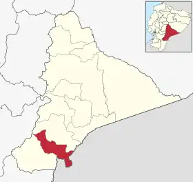 Localisation de Canton de San Juan Bosco