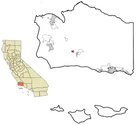 Localisation de Buelton