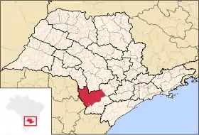 Microrégion d'Itapeva