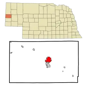 Localisation de Scottsbluff