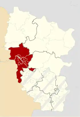 Localisation de Raïon de Sievierodonetsk