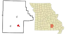 Localisation de Winona