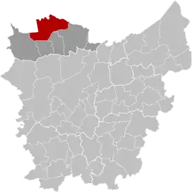 Localisation de Saint-Laurent