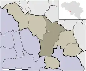 Localisation de Solre-sur-Sambre