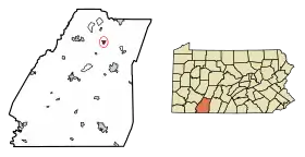 Localisation de Hooversville