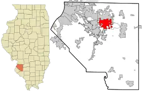 Localisation de Shiloh