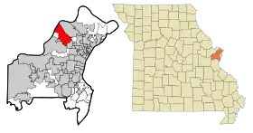 Localisation de Bridgeton