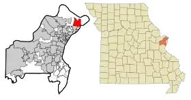 Localisation de Spanish Lake