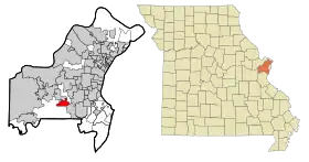 Localisation de Valley Park