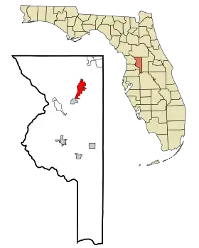 Localisation de Wildwood