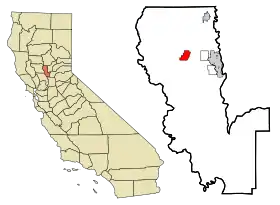 Localisation de Sutter