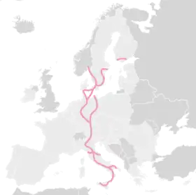 Image illustrative de l’article Corridor Scandinavie-Méditerranée