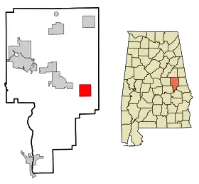 Localisation de Camp Hill