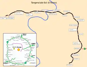 Image illustrative de l’article Périphérique Est de Rome