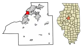 Localisation de Creve Coeur