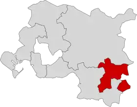 Localisation de Pays d'Aubagne et de l'Étoile