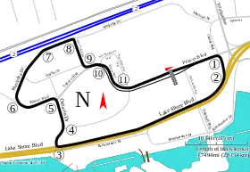 Circuit urbain du parc des expositions de Toronto