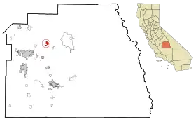 Localisation de Woodlake