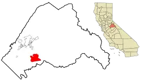 Localisation de Groveland-Big Oak Flat