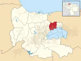 Localisation de San Joaquín