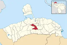 Localisation de Bolívar