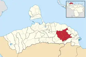 Localisation de Jacura