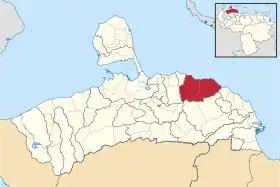 Localisation de Píritu