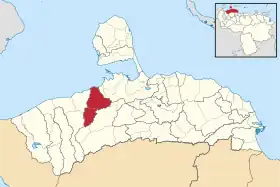 Localisation de Urumaco