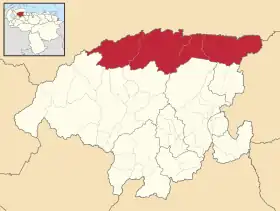 Localisation de Urdaneta