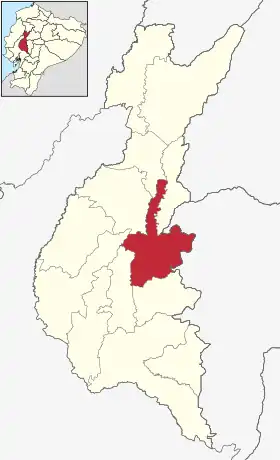 Localisation de Canton de Ventanas