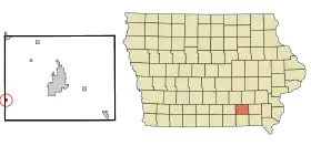 Localisation de Blakesburg