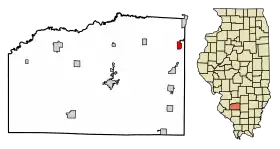 Localisation de Irvington