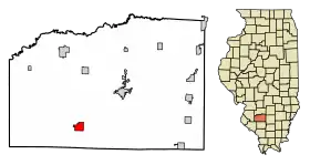 Localisation de Oakdale