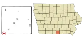 Localisation de Lineville