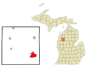 Localisation de Cadillac