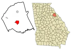 Localisation de Washington