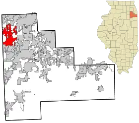 Localisation de Plainfield