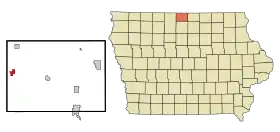 Localisation de Buffalo Center