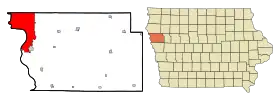 Localisation de Sioux City
