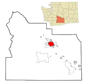 Localisation de Yakima