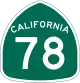 Image illustrative de l’article California State Route 78