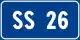 Image illustrative de l’article Route nationale 26 (Italie)