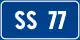 Image illustrative de l’article Route nationale 77 (Italie)