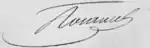 Signature de