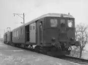 Be 4/6 avec la voiture-pilote no 1974