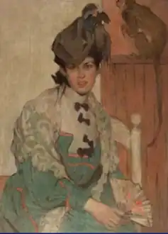 Femme au singe, 1909, qui peut être un autoportrait.