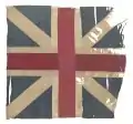 Union Flag de la fin du XVIIIe siècle en soie (National Maritime Museum)