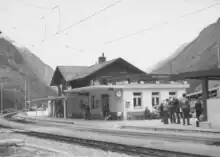 La gare en 1905.