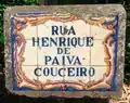Oeiras - Rue Henrique de Paiva Couceiro.
