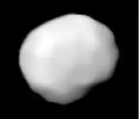 Image de (704) Interamnia, l'un des 10 plus grands astéroïdes de la ceinture principale (D ~ 330 km) / VLT, 2021.